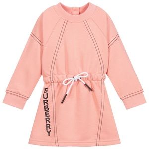 Burberry Pink Casual Kids Dress